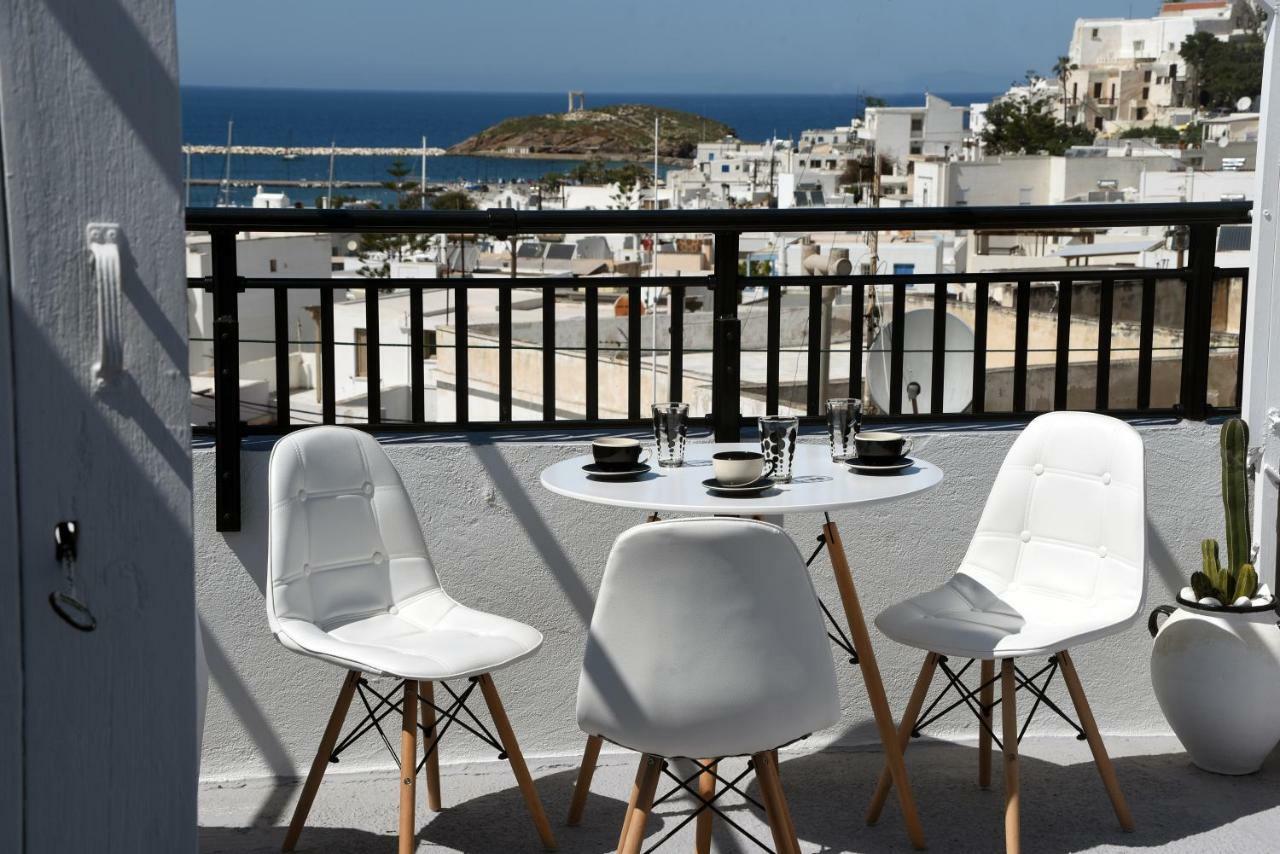 Ferienwohnung View From Above Naxos City Exterior foto